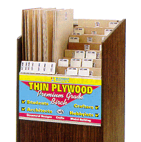 Compensado 3/32X12X24 (2,38x30,48x610mm) Mida 5243