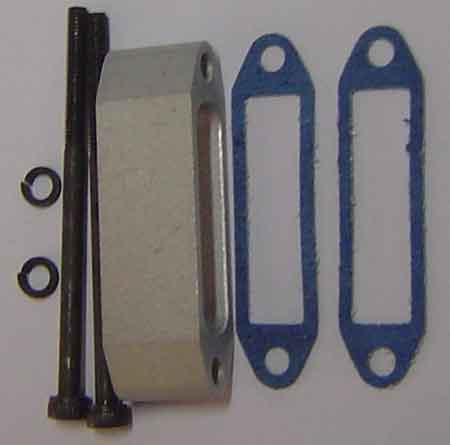 Extensão p/ muffla c/ parafusos e juntas - 13mm 3538 Extensão p/ muffla c/ parafusos e juntas - 13mm 3538