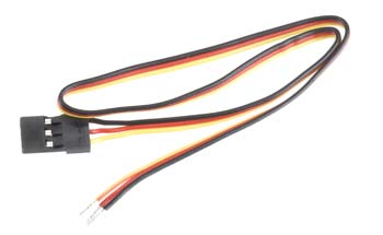 Cabo p/ servo Hobbico/JR 23cm HCAM 2300(JR) 0172 Cabo p/ servo Hobbico/JR 23cm HCAM 2300(JR) 0172